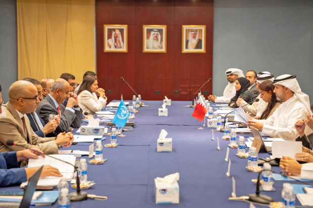 <p>Foreign Ministry Under-Secretary for Political Affairs Khaled Al Jalahma emphasised Bahrain&rsquo;s keenness to strengthen co-operation and partnership with the UN, under the directives of His Majesty King Hamad and the follow-up of the government, led by His Royal Highness Prince Salman bin Hamad Al Khalifa, Crown Prince and Prime Minister.</p>
<p>It was also in line with the kingdom&rsquo;s commitment to international principles aimed at promoting global peace and security, protecting human rights, safeguarding the environment, and accelerating the achievement of sustainable development goals.</p>